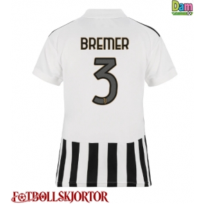 Juventus Gleison Bremer #3 Hemmatröja Dam 2026-27 Kortärmad
